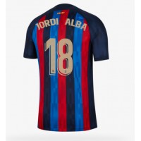 Barcelona Jordi Alba #18 Hjemmebanetrøje 2022-23 Kortærmet